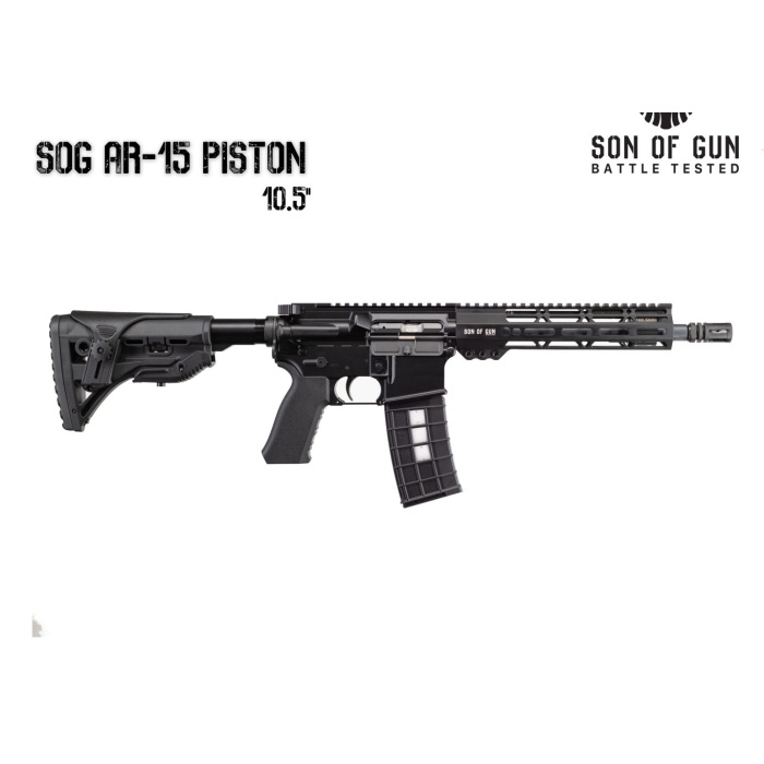 Karabinek SOG AR-15 10.5"  kal. 5,56x45/223Rem- TŁOKOWY